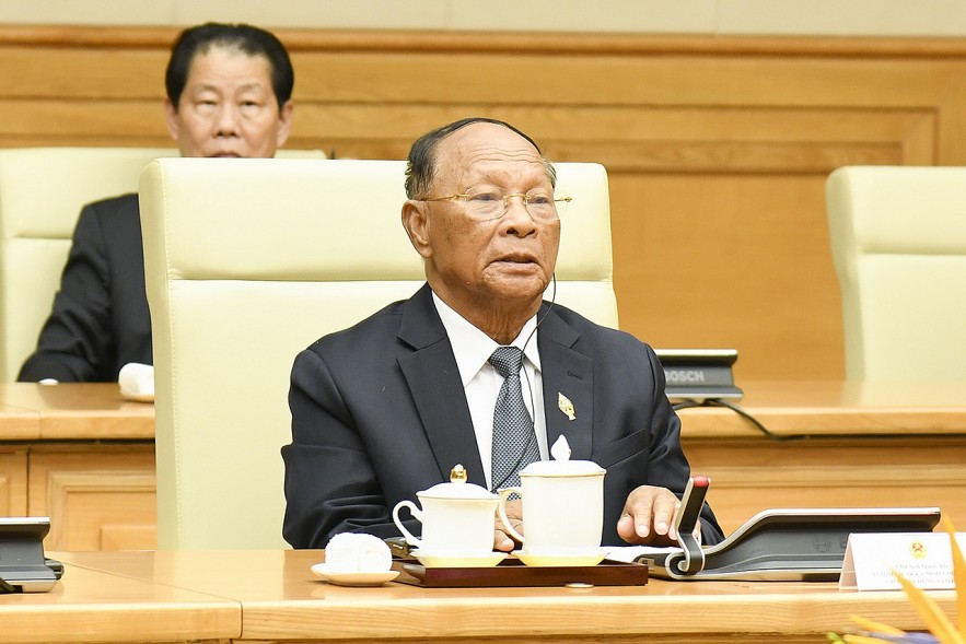 Thủ tướng Phạm Minh Chính hội kiến Chủ tịch Quốc hội Campuchia