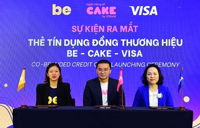 Be, Cake ra mắt thẻ tín dụng Be-Cake Visa nâng cao trải nghiệm thanh toán số