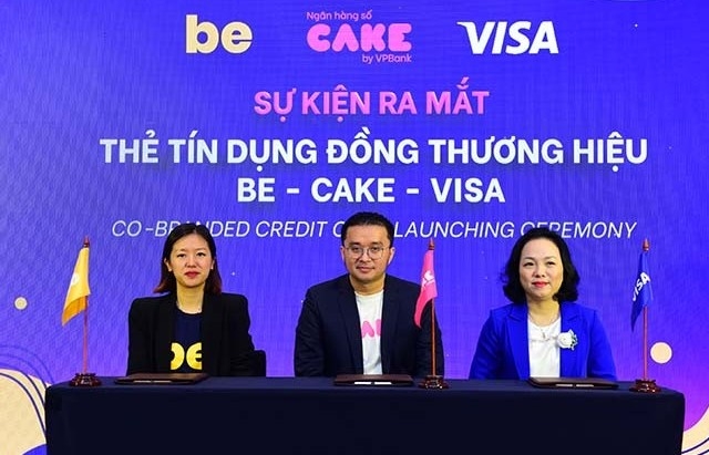 Be, Cake ra mắt thẻ tín dụng Be-Cake Visa nâng cao trải nghiệm thanh toán số