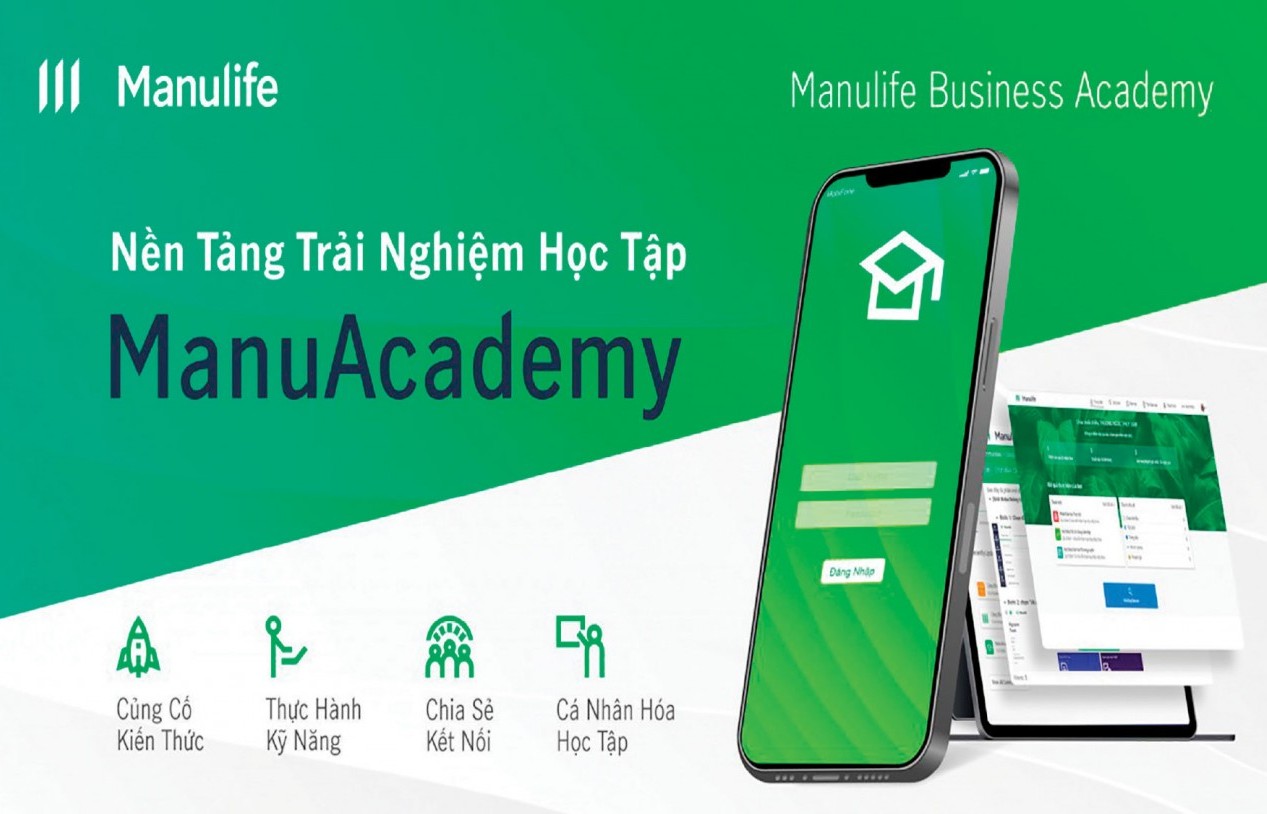 Manulife Việt Nam: Chuyên nghiệp hóa đội ngũ tư vấn tài chính thông qua ứng dụng công nghệ