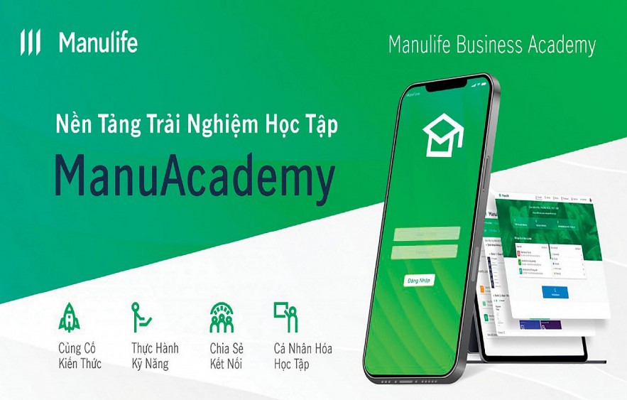 Manulife Việt Nam: Chuyên nghiệp hóa đội ngũ tư vấn tài chính thông qua ứng dụng công nghệ