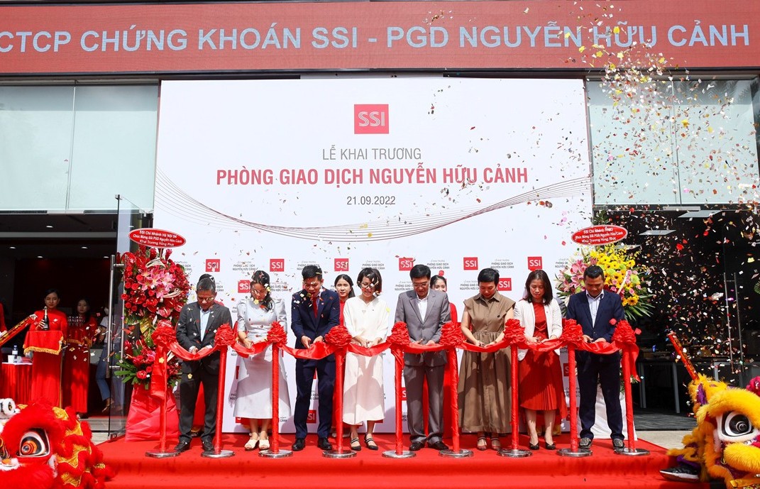 Công ty Chứng khoán SSI khai trương Phòng giao dịch SSI Nguyễn Hữu Cảnh