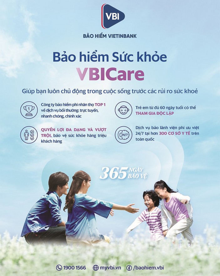 Bảo hiểm sức khỏe VBI Care gia tăng bảo vệ cho trẻ em và người bệnh nền