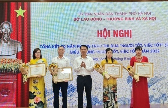 Hà Nội: Phong trào “Người tốt, việc tốt” có sức lan tỏa mạnh mẽ