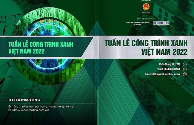 Tuần lễ công trình xanh Việt Nam 2022: Hướng đến mục tiêu giảm phát thải khí nhà kính xuống 9%