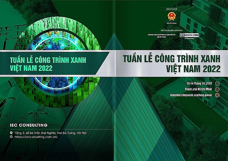 Tuần lễ công trình xanh Việt Nam 2022: Hướng đến mục tiêu giảm phát thải khí nhà kính xuống 9%