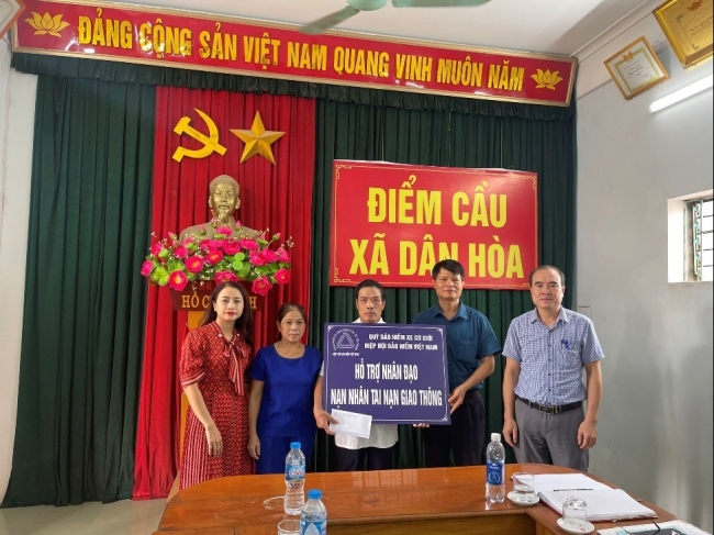 Quỹ Bảo hiểm xe cơ giới hỗ trợ nhân đạo tại Phú Thọ, Hà Nội