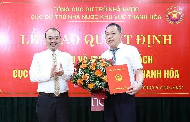 Ông Bùi Tuấn Cương làm Phó Cục trưởng phụ trách Cục Dự trữ Nhà nước khu vực Thanh Hóa