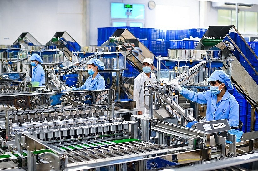 Sản xuất công nghiệp phục hồi vững chắc, tăng trưởng 9,63%