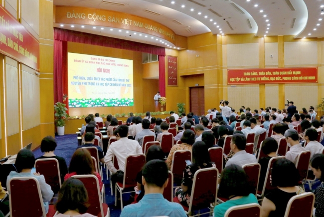 Kho bạc Nhà nước Trung ương tổ chức Hội nghị học tập, quán triệt chuyên đề năm 2022