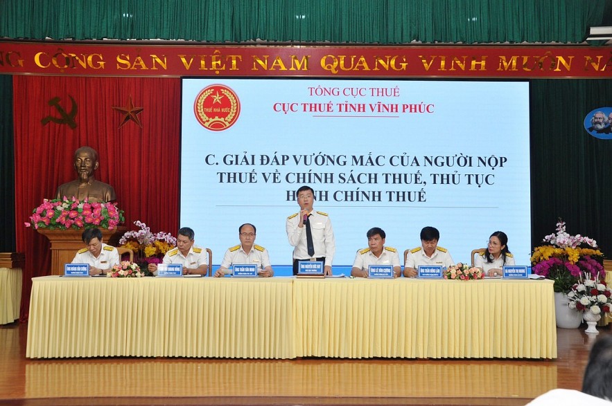 Cục Thuế Vĩnh Phúc tuyên dương 135 người nộp thuế tiêu biểu