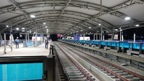 Hoàn thiện trên 90% nhà ga Metro có mái che hiện đại nhất Việt Nam