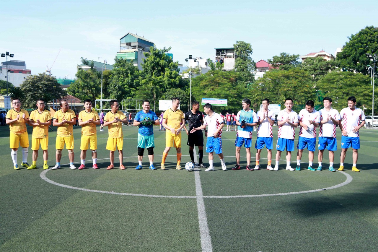 Khai mạc Giải Bóng đá thường niên Đoàn Thanh niên Bộ Tài chính lần thứ 29