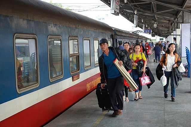 Ngành Đường sắt chạy 22 đôi tàu dịp Tết Nguyên đán