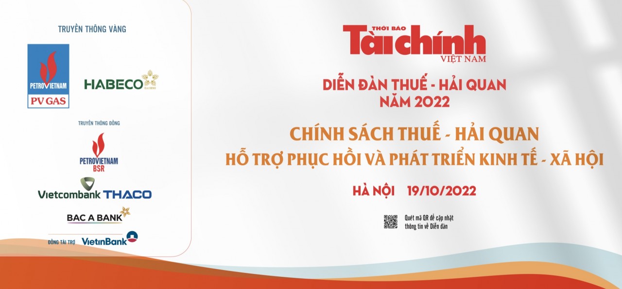 Ngày 19/10 diễn ra Diễn đàn Thuế - Hải quan năm 2022