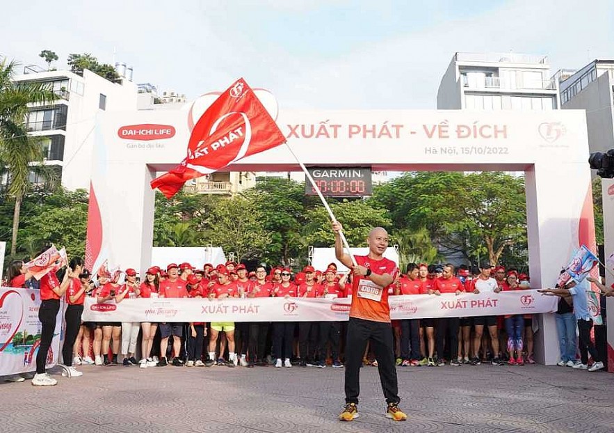 Dai-ichi Life Việt Nam tổ chức sự kiện kết nối “Dai-ichi Life - Cung đường yêu thương 2022” tại Hà Nội