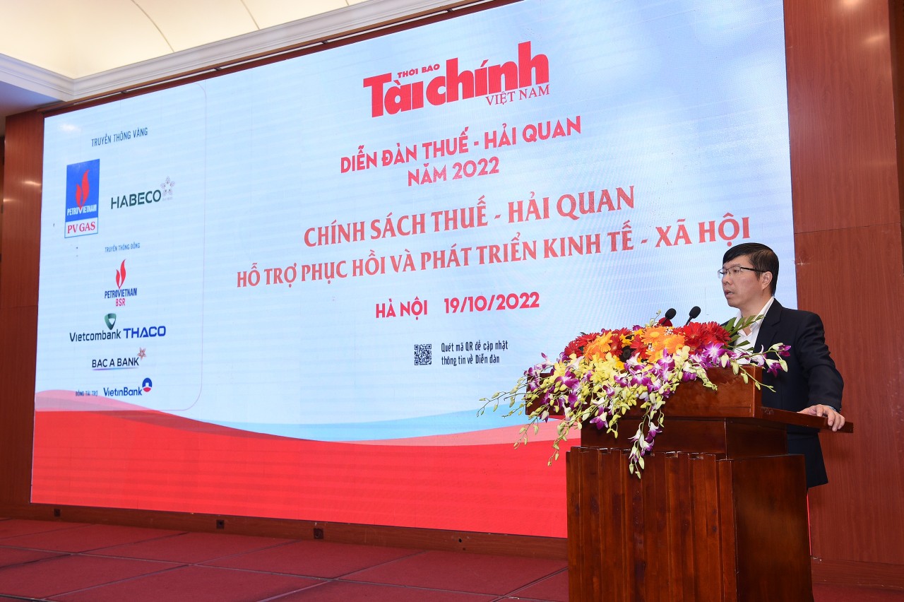 Những hình ảnh tại Diễn đàn Thuế - Hải quan năm 2022