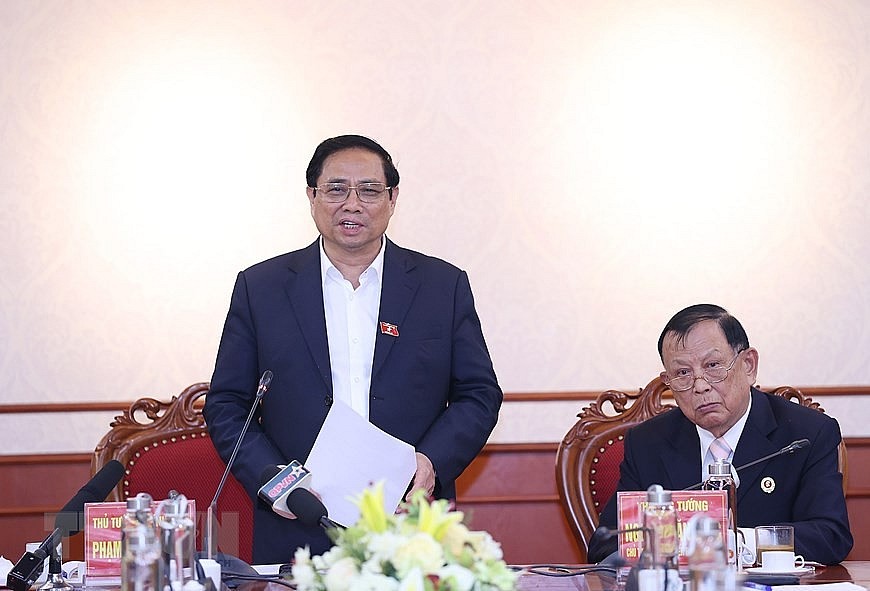 Thủ tướng Phạm Minh Chính làm việc với Hội Cựu chiến binh Việt Nam