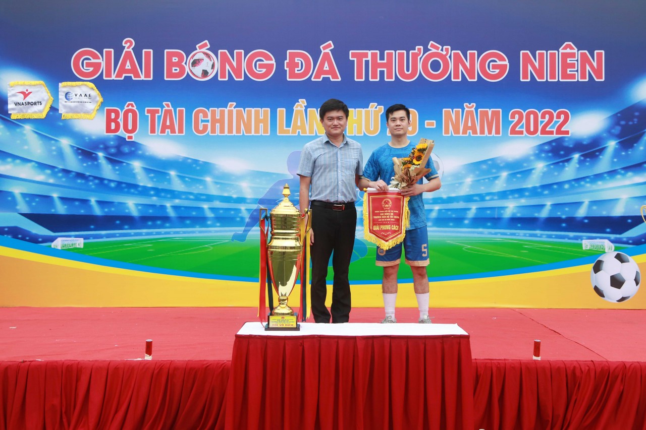 Bế mạc Giải bóng đá thường niên Thanh niên Bộ Tài chính lần thứ 29/2022 Bế mạc Giải bóng đá thường niên Thanh niên Bộ Tài chính lần thứ 29/2022