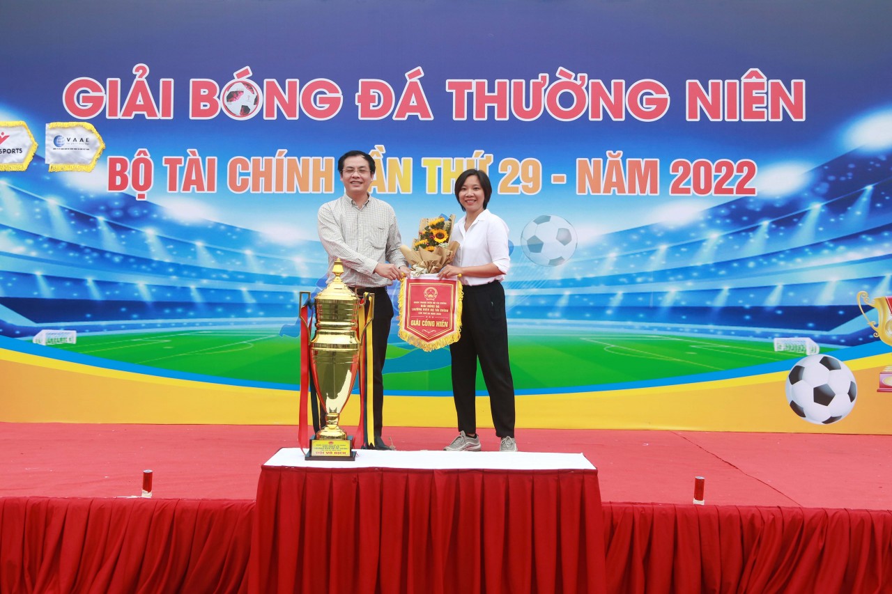 Bế mạc Giải bóng đá thường niên Thanh niên Bộ Tài chính lần thứ 29/2022