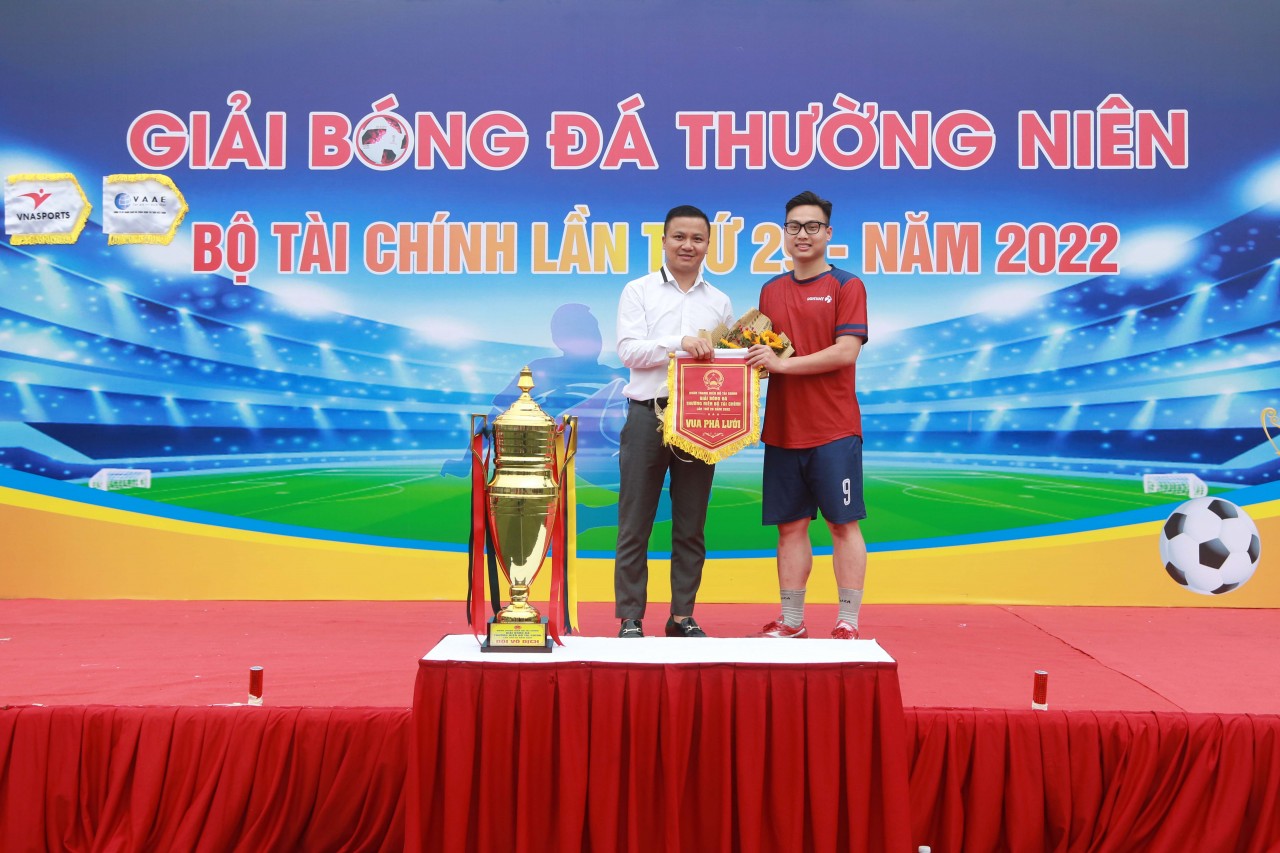 Bế mạc Giải bóng đá thường niên Thanh niên Bộ Tài chính lần thứ 29/2022 Bế mạc Giải bóng đá thường niên Thanh niên Bộ Tài chính lần thứ 29/2022