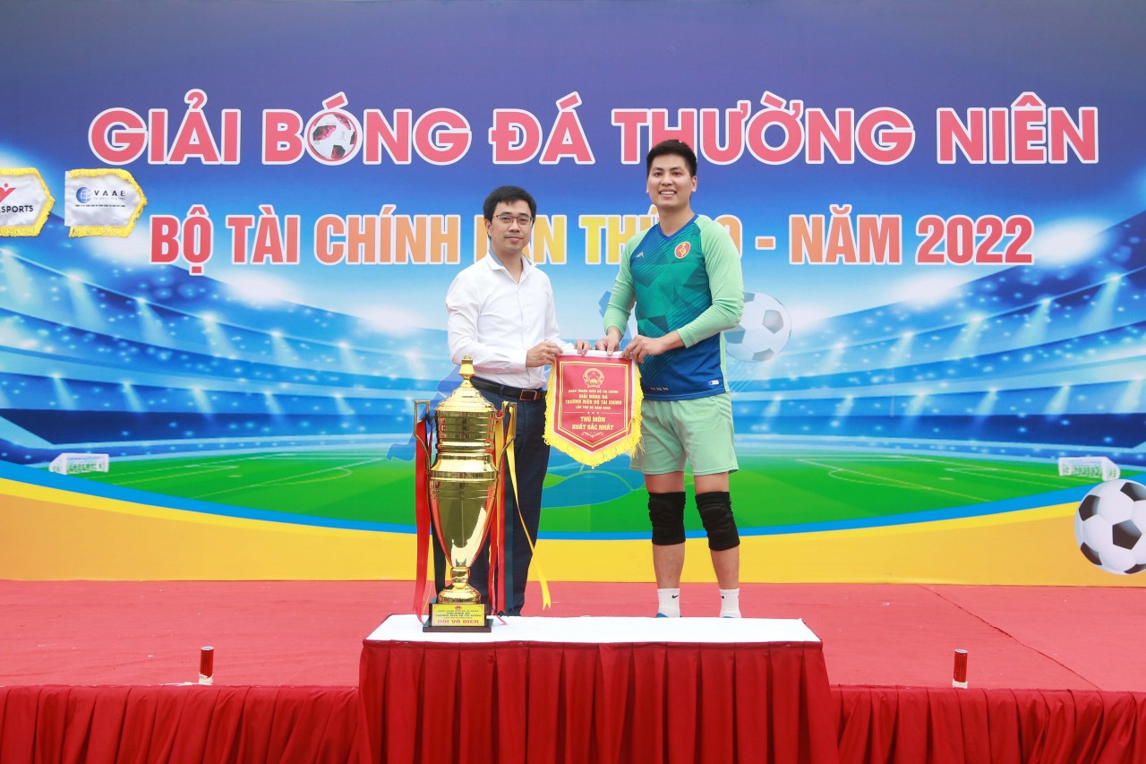 Bế mạc Giải bóng đá thường niên Thanh niên Bộ Tài chính lần thứ 29/2022 Bế mạc Giải bóng đá thường niên Thanh niên Bộ Tài chính lần thứ 29/2022