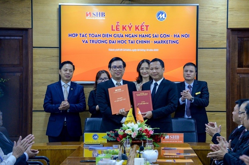Trường Đại học Tài chính - Marketing ký kết hợp tác toàn diện với Ngân hàng TMCP Sài Gòn - Hà Nội (SHB)