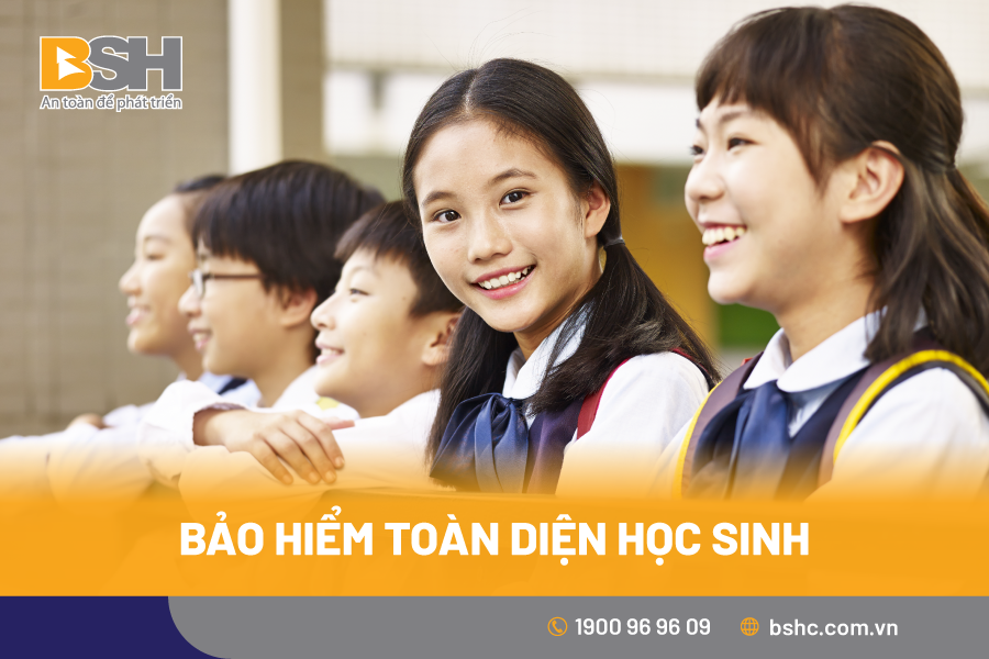 Bảo hiểm toàn diện học sinh sinh viên BSH: “Tấm lá chắn” an toàn ba mẹ trang bị cho con yêu