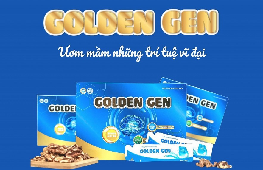 Thực phẩm bảo vệ sức khỏe GOLDEN GEN vi phạm quảng cáo