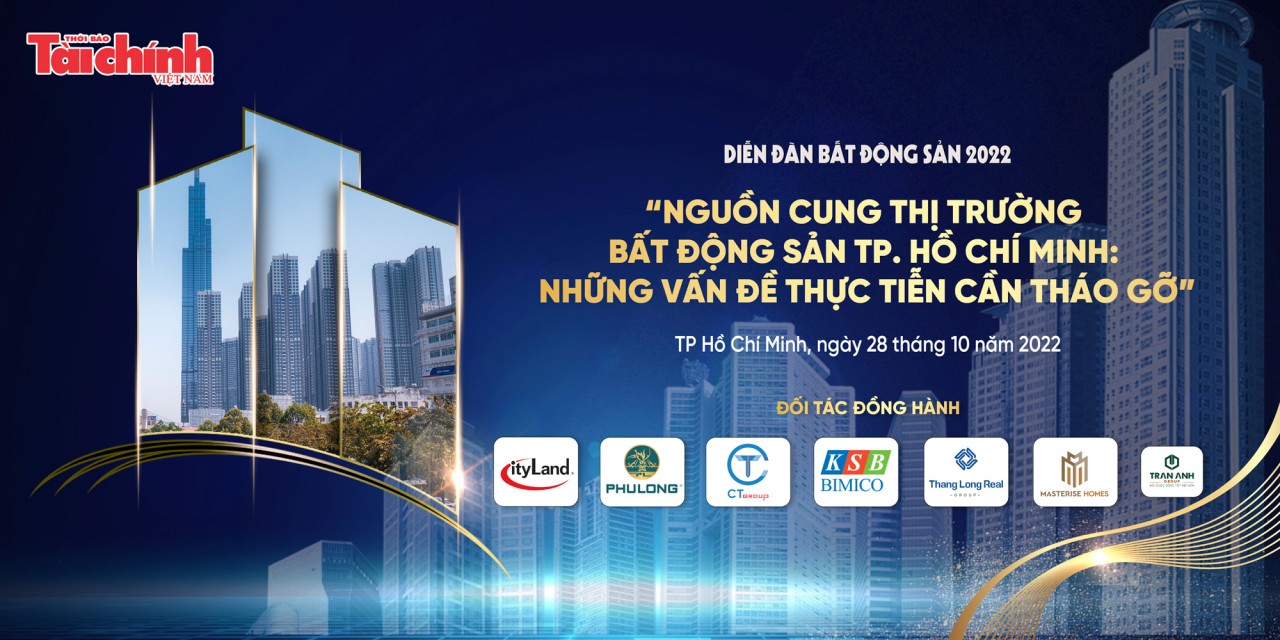 Diễn đàn Bất động sản 2022 sẽ chính thức diễn ra vào ngày 28/10