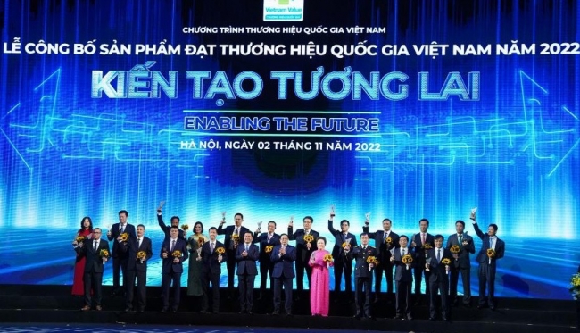172 doanh nghiệp đạt Thương hiệu quốc gia năm 2022