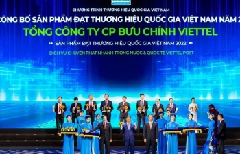 Viettel Post - doanh nghiệp chuyển phát duy nhất có sản phẩm đạt thương hiệu quốc gia 5 năm liên tiếp