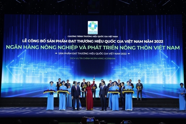 Agribank tự hào là Thương hiệu quốc gia Việt Nam năm 2022