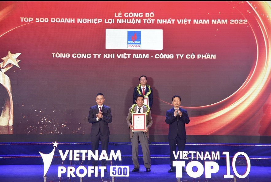 PV GAS nhận các danh hiệu doanh nghiệp xuất sắc năm 2022