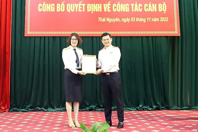 Bà Nguyễn Thị Thuận được bổ nhiệm làm Phó Cục trưởng Cục Thuế Thái Nguyên