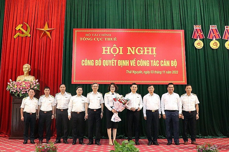 Bà Nguyễn Thị Thuận được bổ nhiệm làm Phó Cục trưởng Cục Thuế Thái Nguyên
