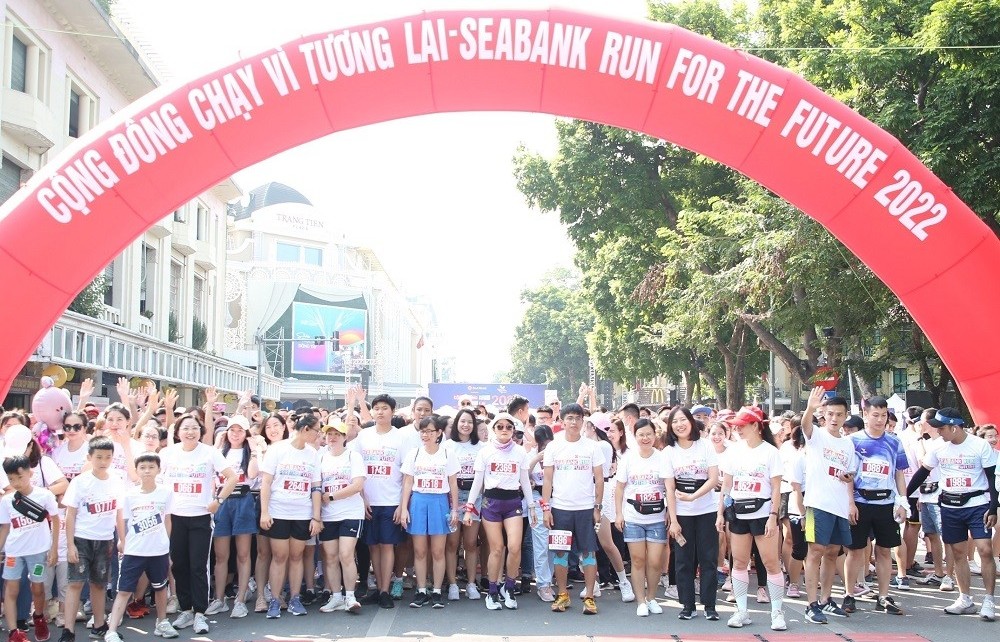“SeABank Run for The Future - Cộng đồng chạy vì tương lai 2022” thu hút hơn 5.200 người tham gia