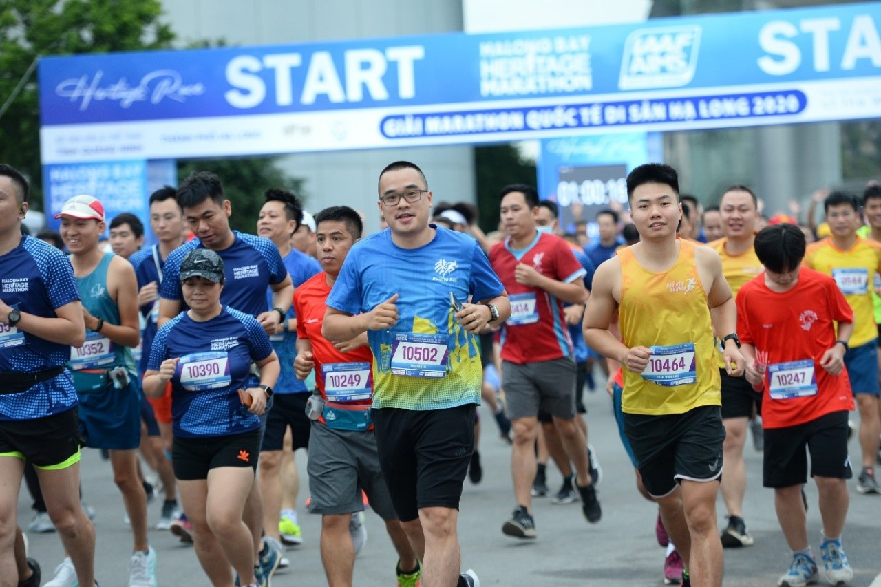 Halong Bay Heritage Marathon chính thức trở lại
