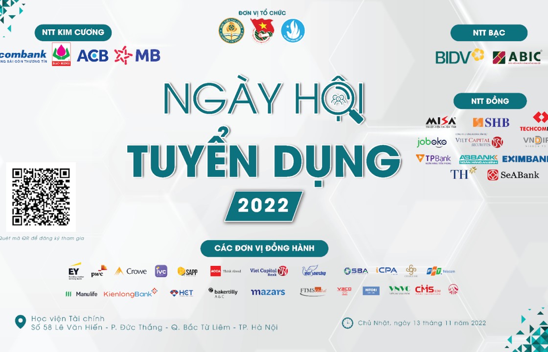 Học viện Tài chính tổ chức Ngày hội tuyển dụng năm 2022
