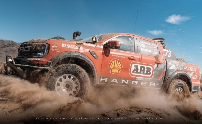 Ford Ranger Raptor Thế hệ mới sẽ chinh phục địa hình hiểm trở tại giải đua Baja 1000
