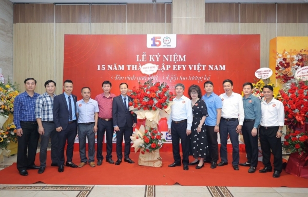 EFY Việt Nam - 15 năm phát triển và hành trình “Cùng xây dựng để thành công”