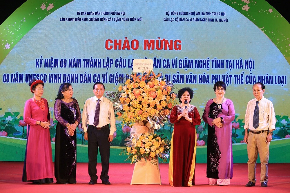 Lan tỏa những làn điệu Dân ca Ví Giặm Nghệ Tĩnh tại Hà Nội