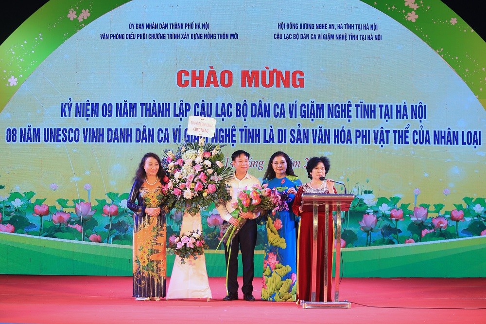 Lan tỏa những làn điệu Dân ca Ví Giặm Nghệ Tĩnh tại Hà Nội