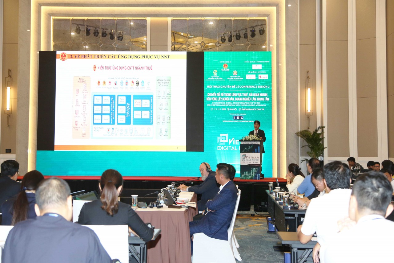 Chùm ảnh Hội thảo - Triển lãm về tài chính số trong quản lý ngân sách mhà nước năm 2022 Chùm ảnh Hội thảo - Triển lãm về tài chính số trong quản lý ngân sách mhà nước năm 2022