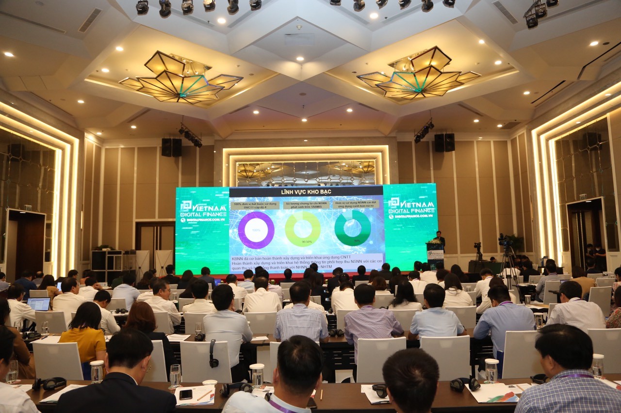Chùm ảnh Hội thảo - Triển lãm về tài chính số trong quản lý ngân sách mhà nước năm 2022 Chùm ảnh Hội thảo - Triển lãm về tài chính số trong quản lý ngân sách mhà nước năm 2022