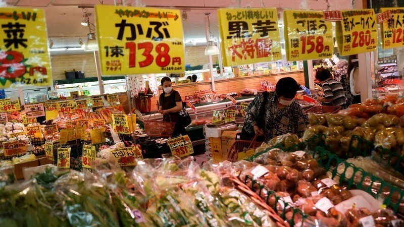 Lần đầu tiên trong hơn 40 năm chỉ số giá tiêu dùng tổng hợp tại Nhật Bản tăng 3,6%