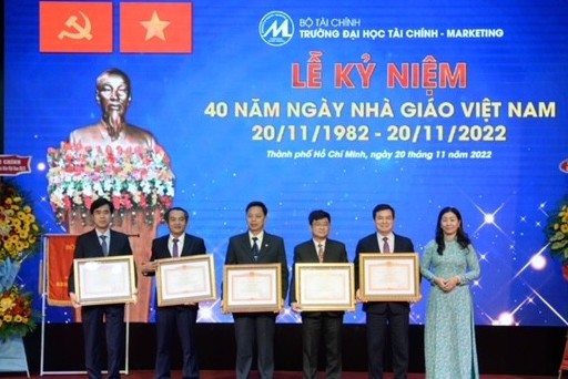 Trường Đại học Tài chính – Marketing tổ chức lễ kỷ niệm 40 năm Ngày Nhà giáo Việt Nam