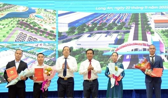 Gần 23.000 tỷ đồng đầu tư vào 4 dự án tại các khu công nghiệp tỉnh Long An