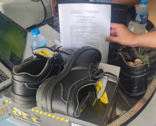 Bình Dương: Chuyển Cơ quan cảnh sát điều tra vụ kinh doanh giày giả mạo nhãn hiệu Safety Jogger