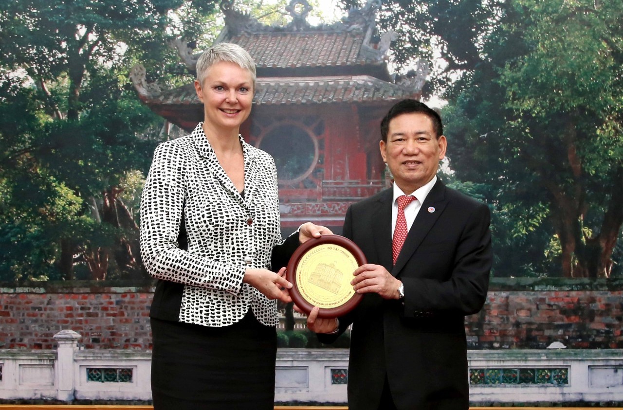 Bộ trưởng Hồ Đức Phớc tiếp Đại sứ Na Uy tại Việt Nam
